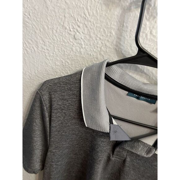 Perry Ellis Polo‎ Shirt Men's Size Charcoal Gray Golf - Picture 5 of 6